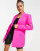 ASOS DESIGN sharp shoulder double breasted slim blazer in pink | ASOS (Global)