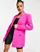 ASOS DESIGN sharp shoulder double breasted slim blazer in pink | ASOS (Global)