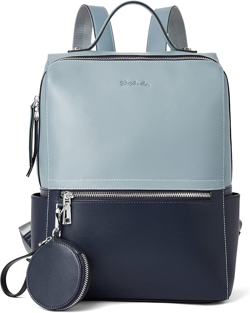 BOSTANTEN Genuine Leather Backpack Purse Fashion Casual College Travel Handbag for Women | Amazon (US)