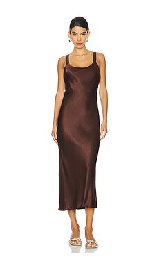 SNDYS x REVOLVE Avani Dress in Chocolate from Revolve.com | Revolve Clothing (Global)