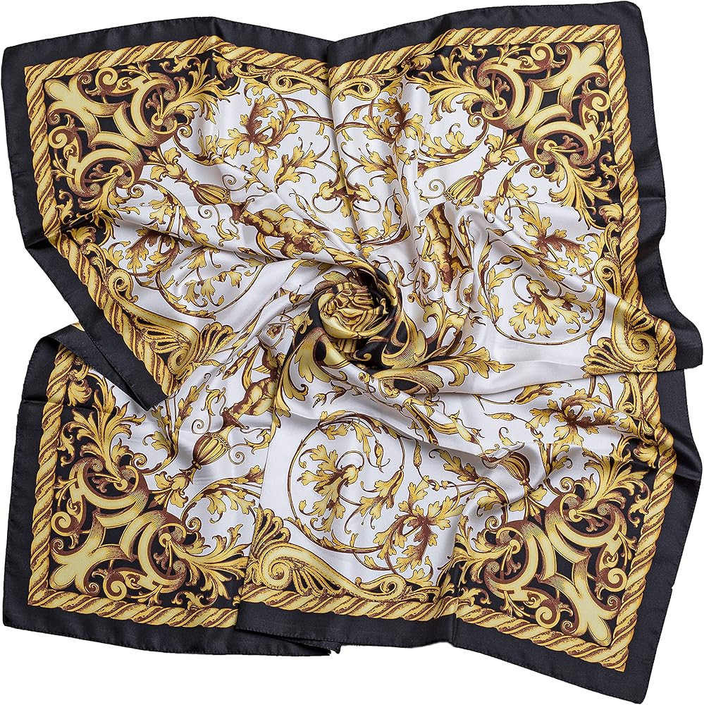 Beautissimo Italian Authentic Silk Scarf for Women - 100% Silk Scarf for Those Who Appreciate the... | Amazon (US)