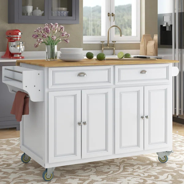 Beavercreek Rolling Kitchen Island | Wayfair North America