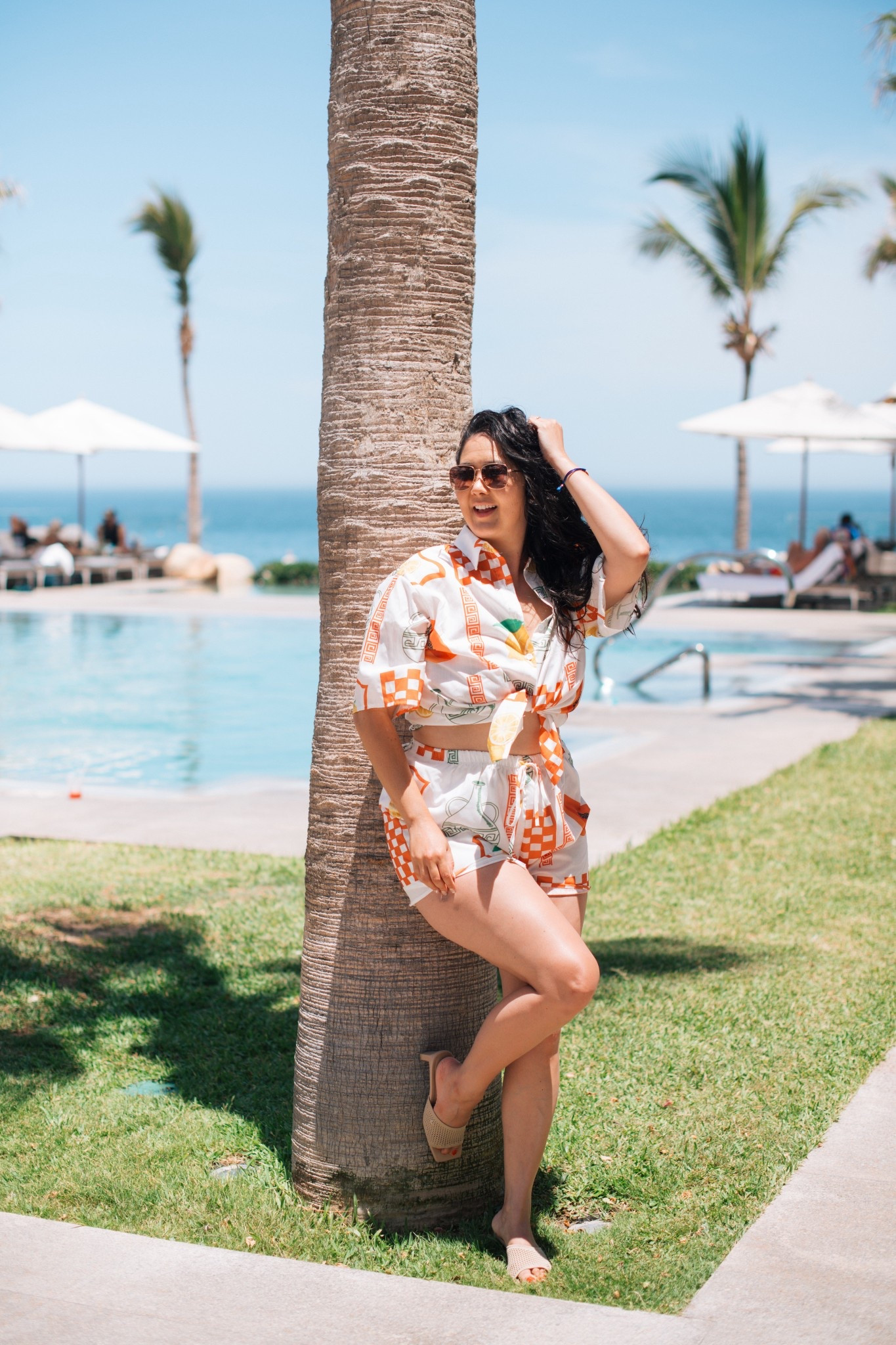 Vacation outfit. Love this two piece shorts set from Petal and Pup! 

#LTKSeasonal #LTKTravel #LTKFindsUnder100
