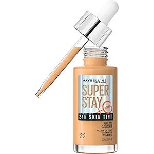 Maybelline New York Super Stay Up to 24HR Skin Tint, Radiant Light-to-Medium Coverage Foundation,... | Amazon (US)