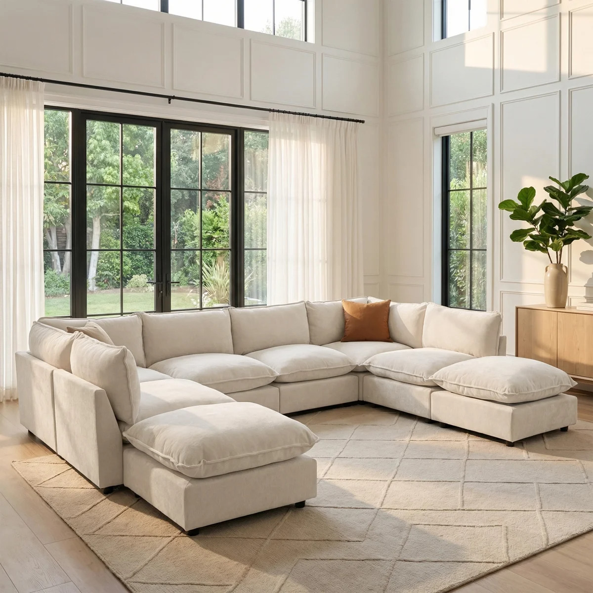 Your Pinterest living room is finally affordable 🤍 up to 60% off everything you need for a cozy fall setup 🍂 #wayfair #ltkhome #homegoals #livingroomdecor #cozyvibes #fallrefresh #sectionalsofa #velvetsofa #accentchair #recliner #affordableluxury 

 #LTKSeasonal #LTKHome #LTKSaleAlert