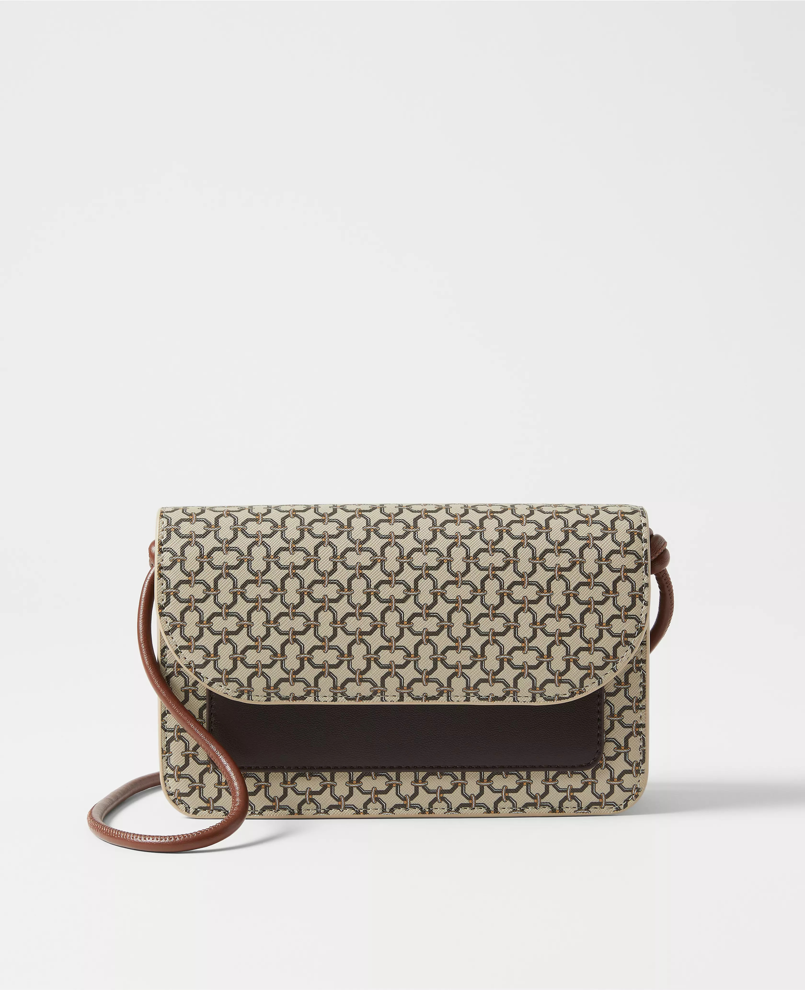 Geo Colorblock Crossbody Bag | Ann Taylor (US)