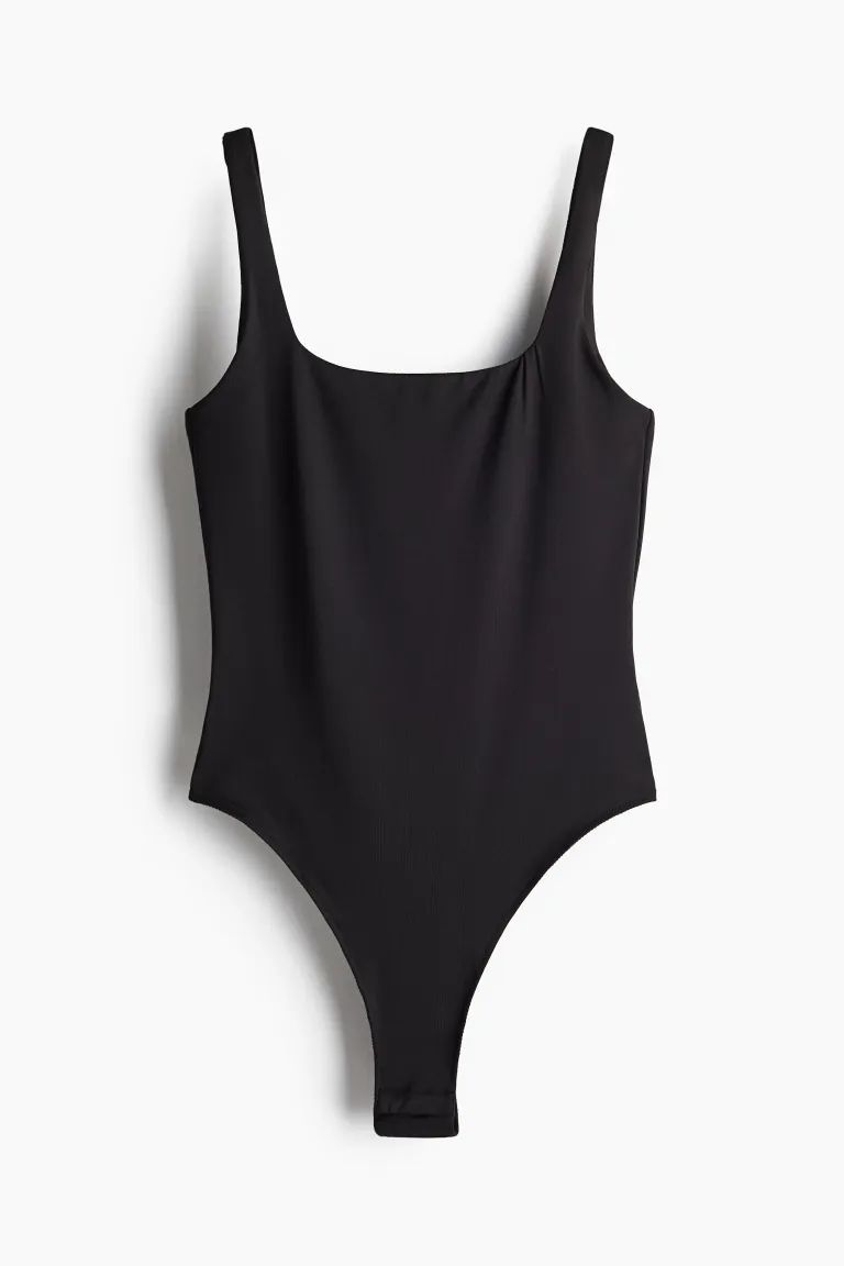 Low-back Thong Bodysuit | H&M (US + CA)