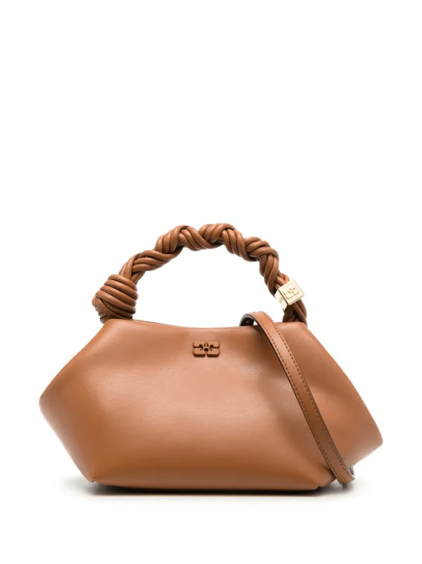 GANNI Bou Tote Bag | Brown | FARFETCH | Farfetch Global