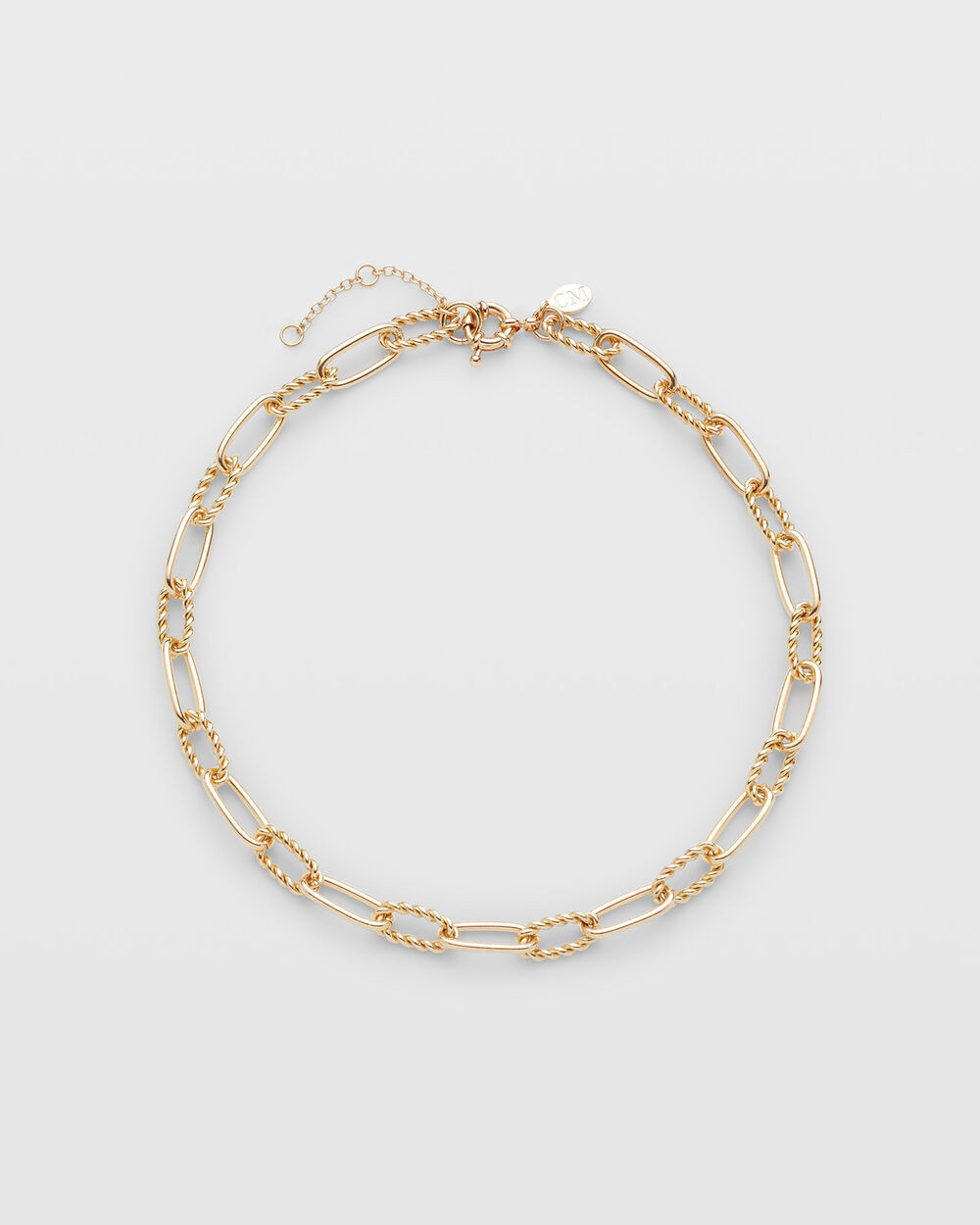 Short Texture Link Necklace | Club Monaco (CA)