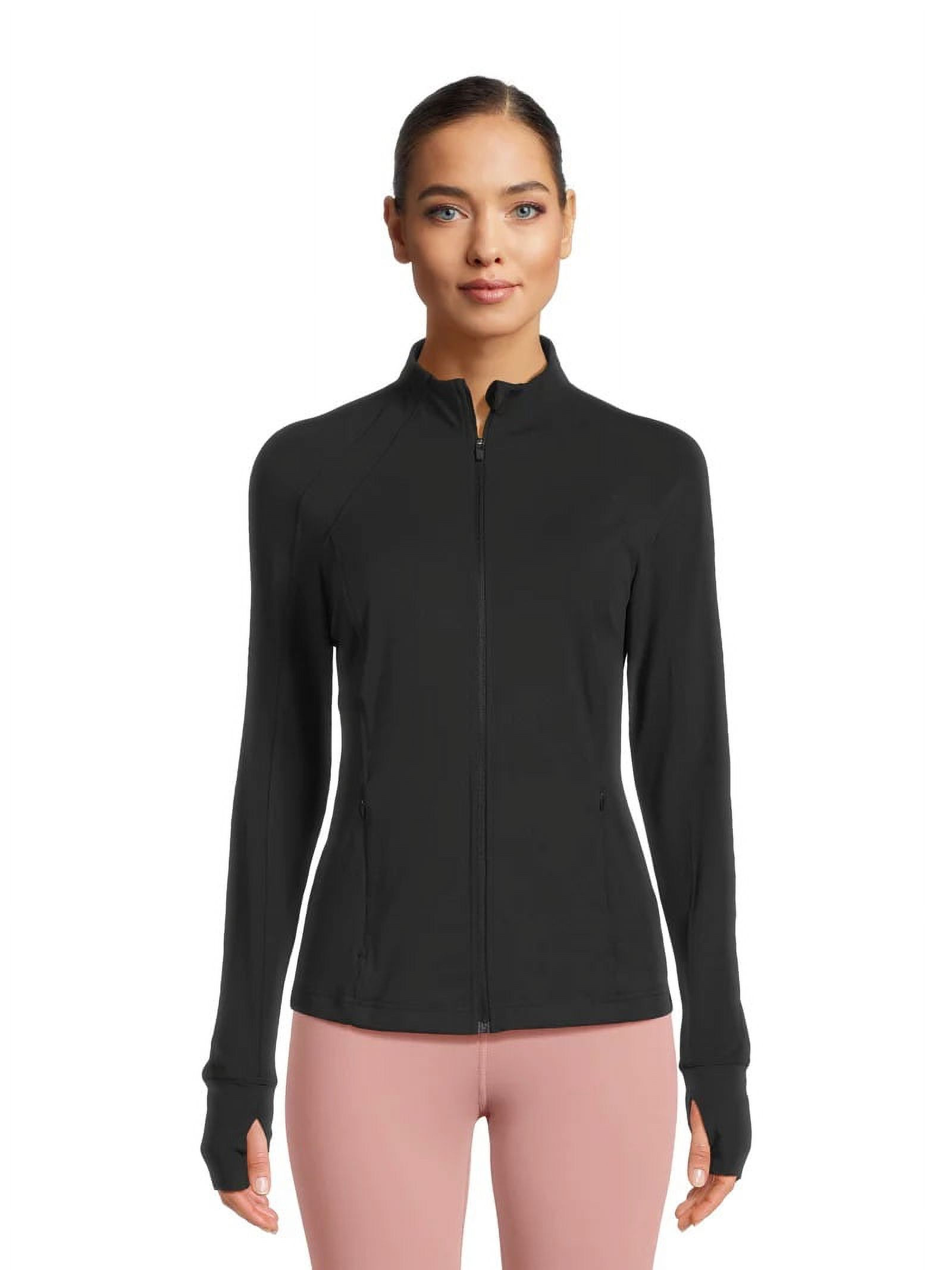 Avia Women's SoftSculpt Zip-Up Jacket, Sizes XS-XXXL | Walmart (US)