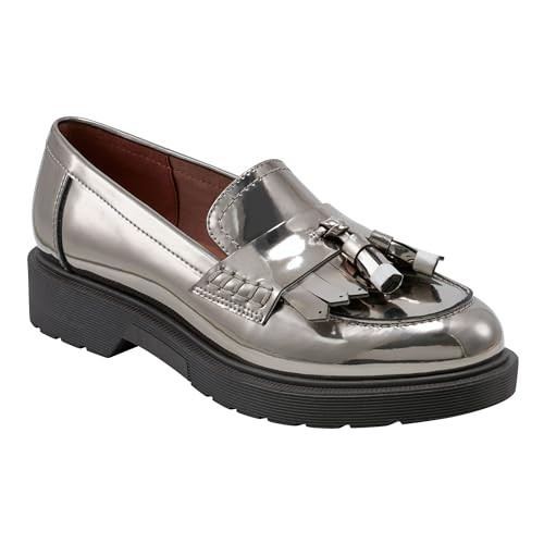 Marc Fisher Women's Johnie Loafer, Pewter 060, 11 | Amazon (US)
