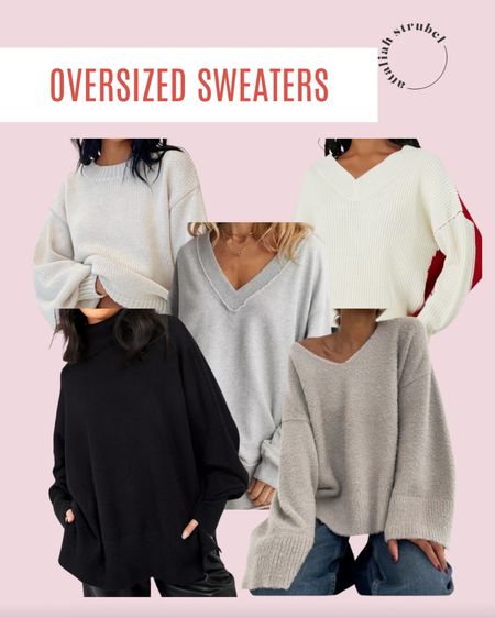 I can't get enough of these oversized sweaters. Take your pick! I choose all 😍

#LTKstyletip #LTKeurope #LTKbump