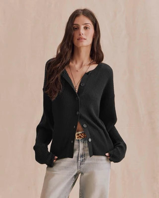 Splendid - Georgie Rib Cardigan - Java | Splendid