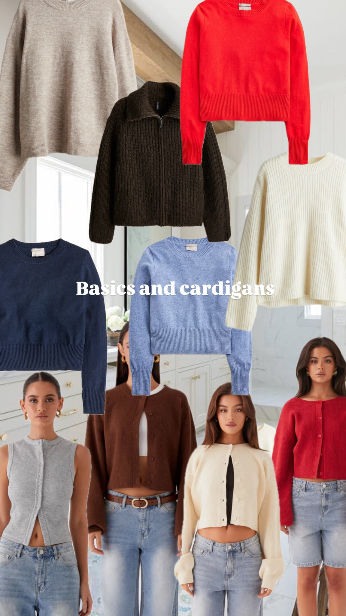 Basics and cardigans 🤎

#LTKSaleAlert #LTKSeasonal #LTKFindsUnder50