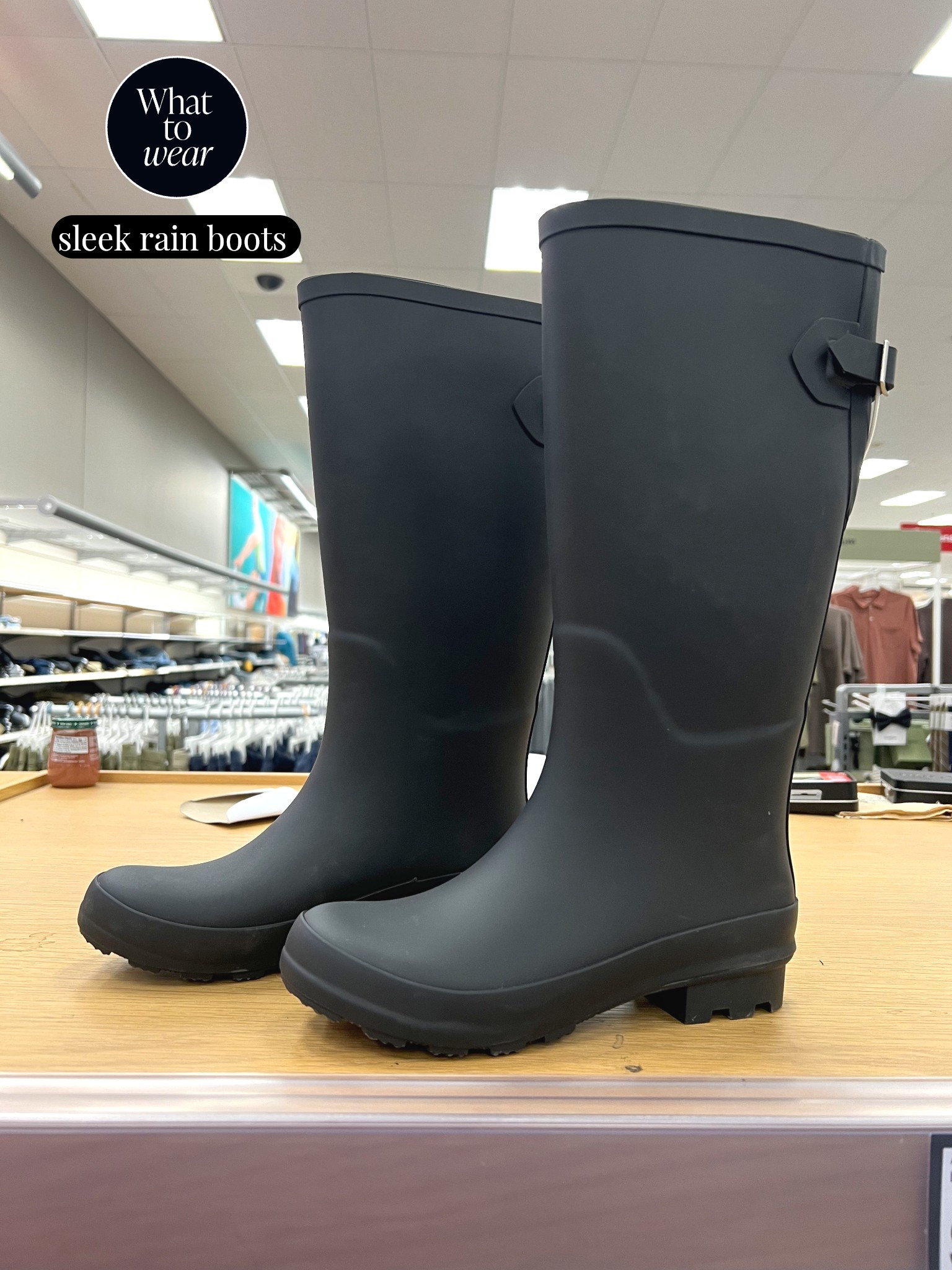 Adding sleek black rain boots to my late winter/early spring wardrobe! These are actually very comfortable and I like that there’s no visible logo. Under $50!! 

Rain Boots, Spring Boots, Winter Rain Boots, Black Boots, Target, Target Finds, Target Shoes

#LTKFindsUnder50