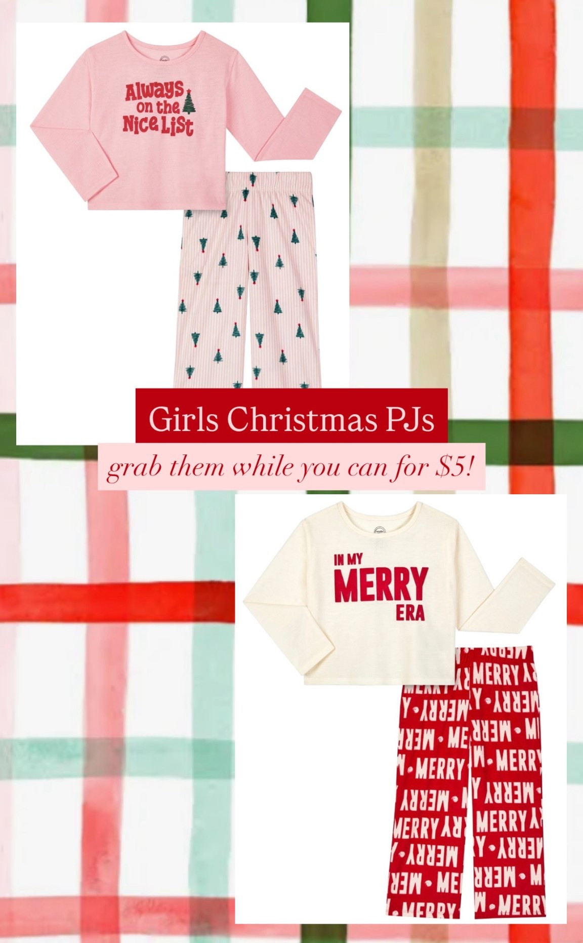 Girls Christmas Pajamas, grab them while you can for $5! More prints available too. 🎄🎅🏻

Price as of posting time.

#LTKKids #LTKGiftGuide #LTKHoliday