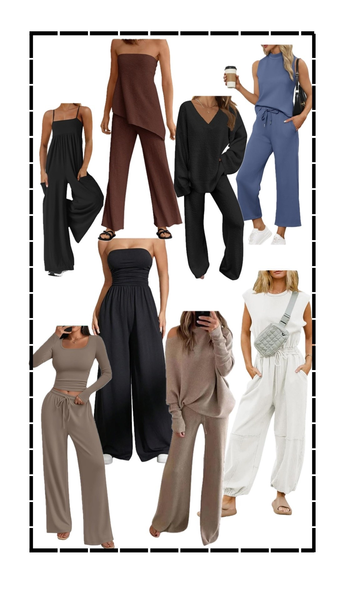 Amazon lounge sets🤩
You truly can’t have enough sets. They are so big right now! 

#LTKFindsUnder50 #LTKSeasonal #LTKTravel