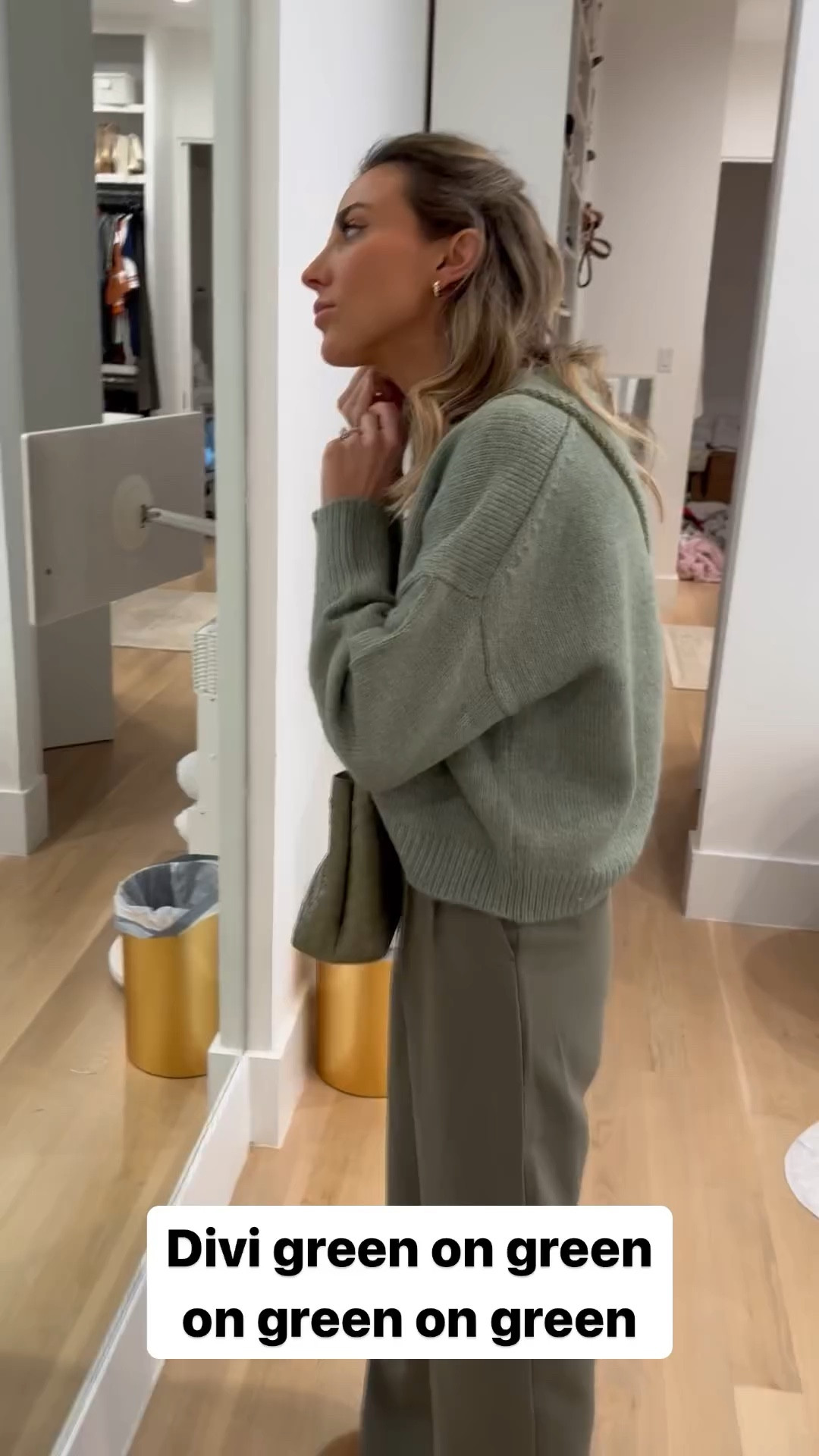 Divi green on divi green 😜 everything runs tts 

#LTKfindsunder100 #LTKsalealert #LTKfindsunder50