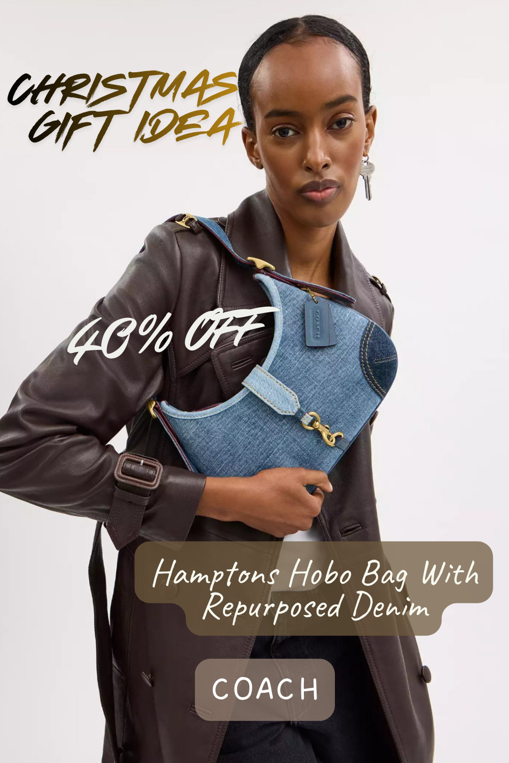 Coach Hamptons Hobo Bag in Repurposed Denim — Chic, Sustainable & 40% OFF 🎁 Perfect Christmas Gift

The repurposed materials give each bag a beautifully textured, one-of-a-kind feel, while the spacious interior and comfortable shoulder strap make it a practical piece for everyday wear. It pairs seamlessly with winter knits, cozy coats, and relaxed weekend looks.

✨ Now 40% OFF — a thoughtful, meaningful Christmas gift.
If you’re looking for a sustainable, stylish, and truly special Coach piece, this is one that stands out from the rest. Limited quantities and rarely discounted at this level, so it’s the perfect time to grab it while it’s still available.

A unique, eco-minded handbag with everyday ease — a gift they’ll love and use all year long. 🎁💙 

 #LTKstyletip #LTKbag #LTKgiftguide