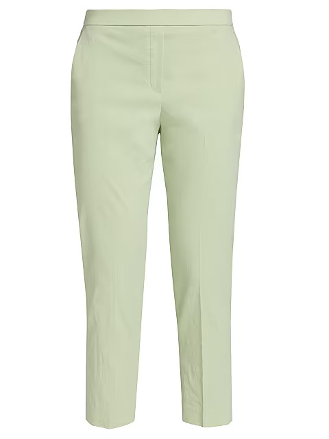 Theory Treeca Pull-On Crop Pants | Saks Fifth Avenue