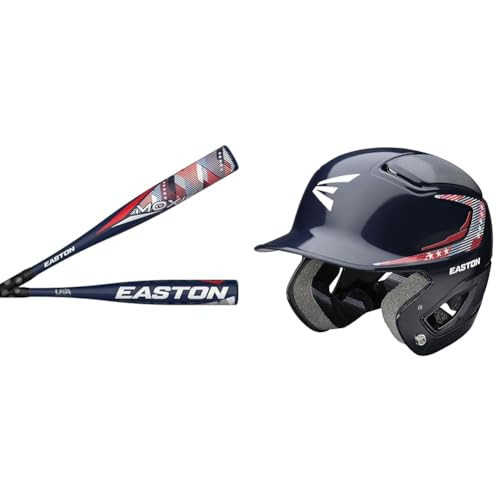Easton | Moxie T-Ball Bat | USA | 24" | -13 | USA & Moxie Batting Helmet | T-Ball/Small | USA | Amazon (US)