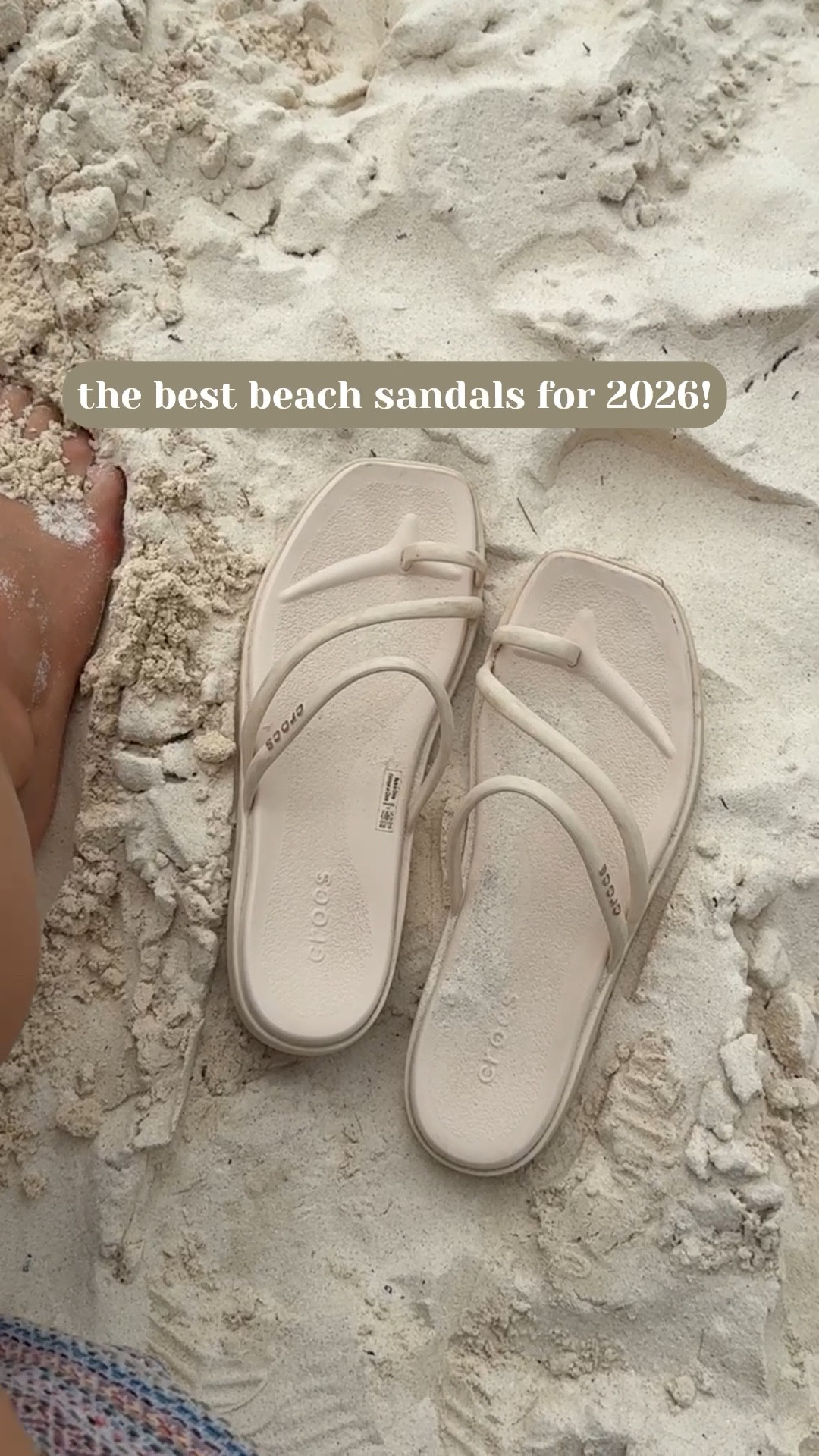 @crocs has the best shoes for beach and lake days! as a solo traveller, i take my crocs sandals everywhere with me!!!

#LTKSeasonal #LTKSwim #LTKTravel