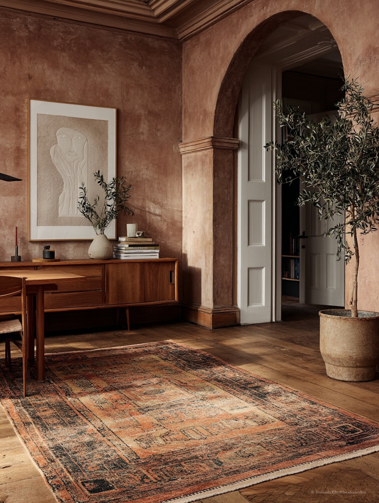 Lula and Georgia - Terracotta and antique rose dining room inspiration! 

 #LTKHome