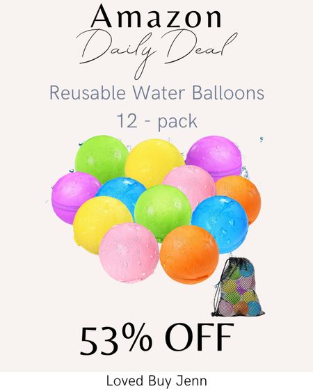 Reusable water balloons, pool toys, summer toys

#LTKKids #LTKSwim #LTKFamily