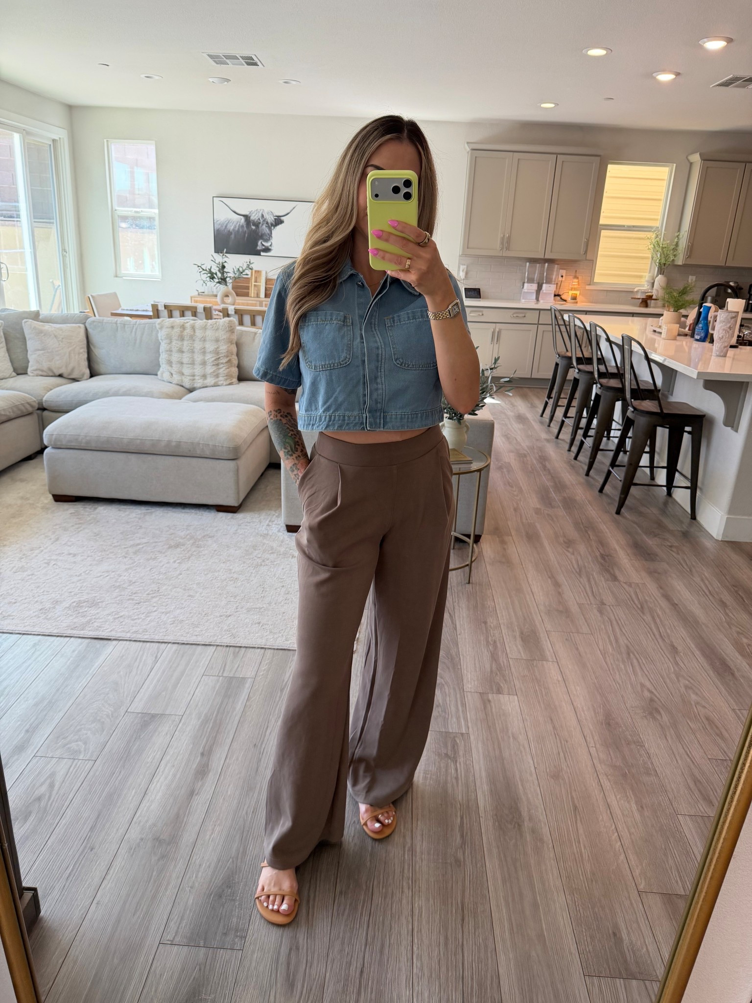 Wearing a size medium long in the pants and size small top  

#LTKgrwm #LTKmomlife #LTKootd