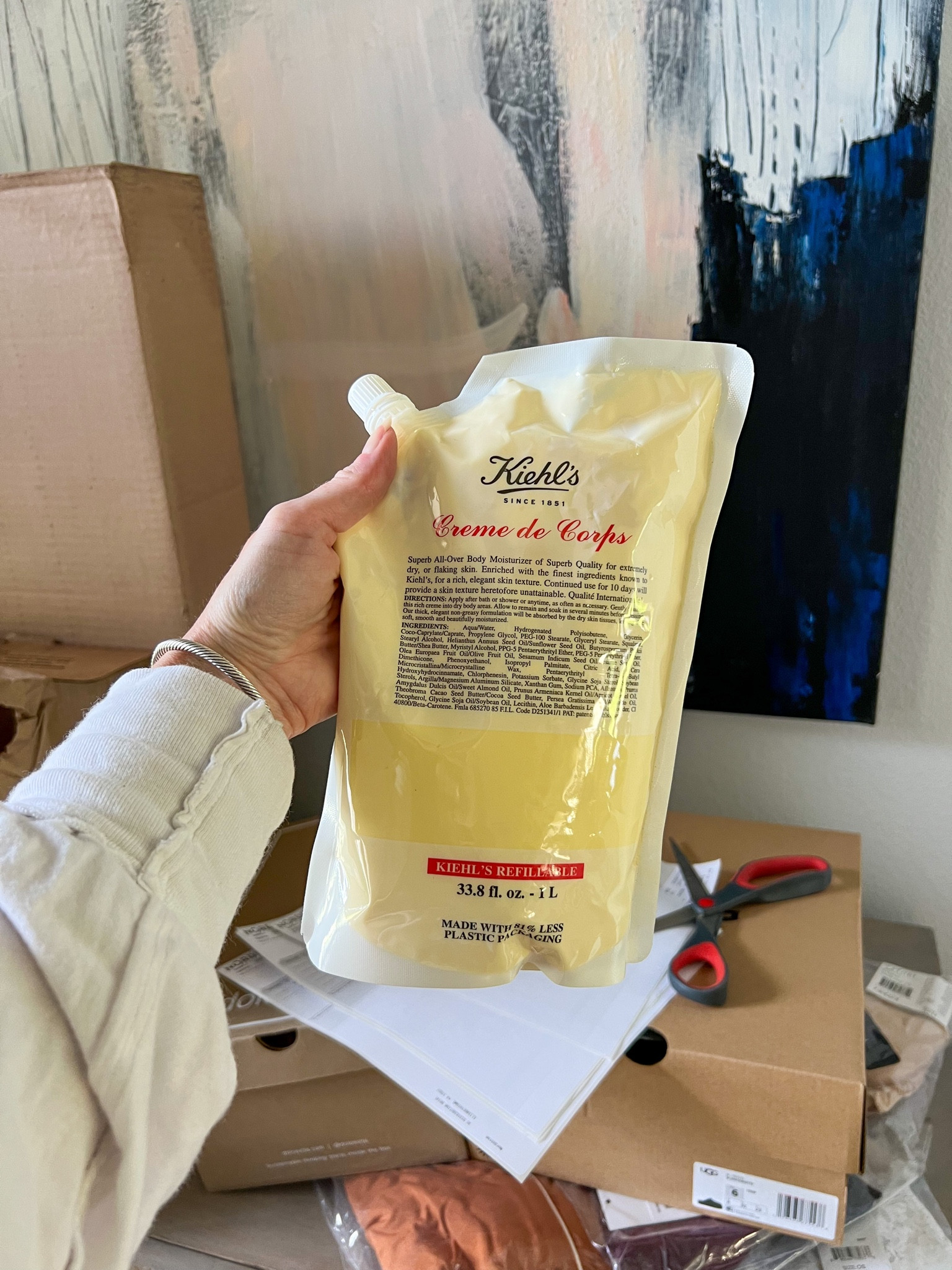 The best body lotion from the Nordy Sale!  The pump is on sale too but I like to refill my own lotion containers with these refill bags - plus it’s easy to squeeze out every last drop! 

Skincare, body lotion, kiehl’s lotion 

#LTKbeauty #LTKxNSale