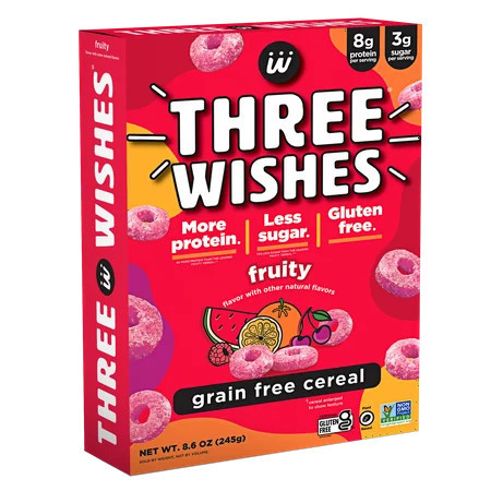 Three Wishes Grain Free Cereal, Fruity, Gluten-Free | Walmart (US)