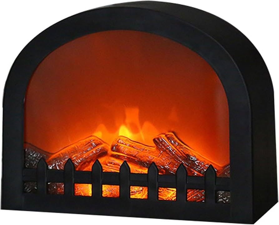 WowWarm Fireplace Lanterns Decorative, Small Fake Fireplace for Indoor/Outdoor, Flame Effect LED ... | Amazon (US)