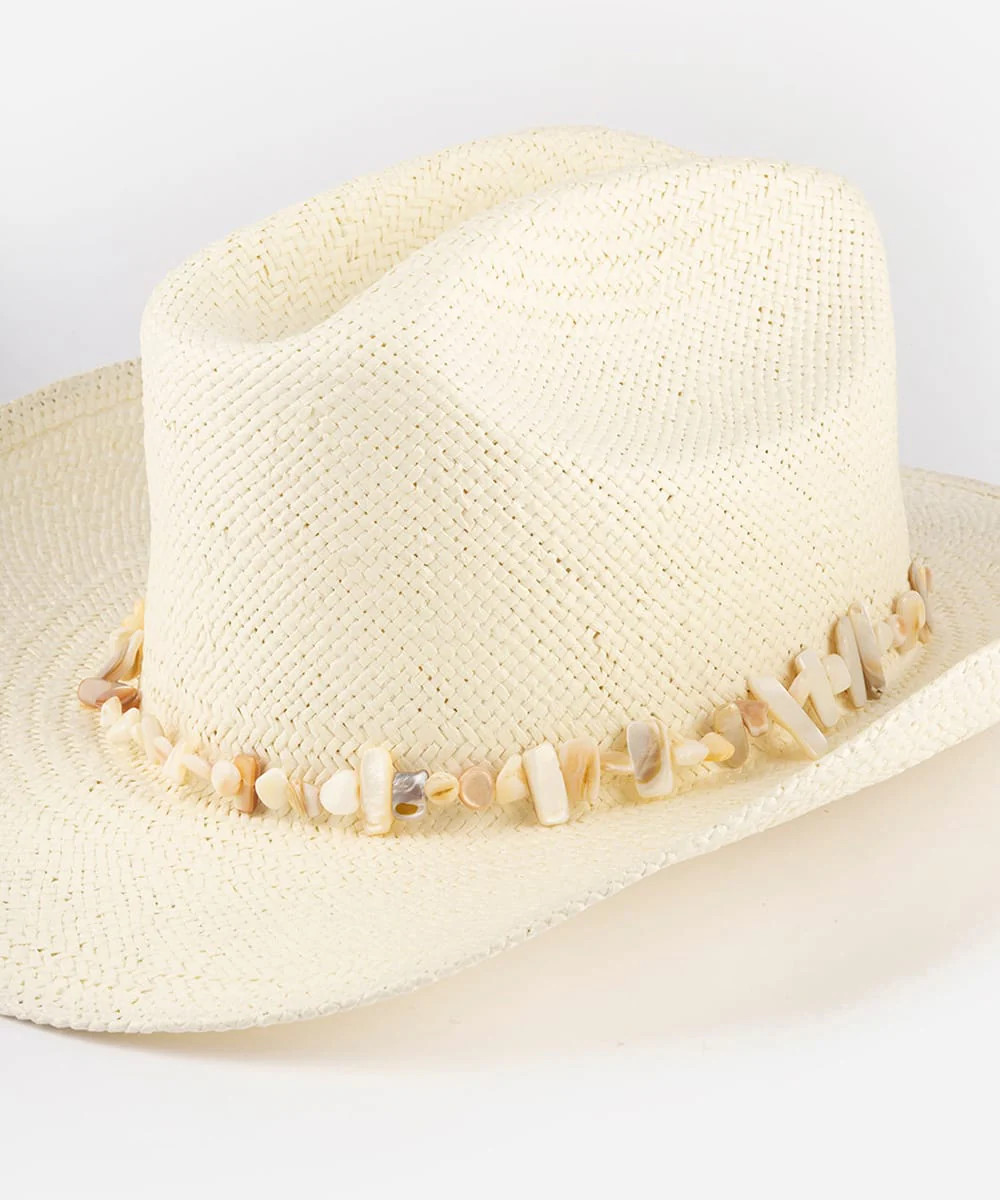 Mixed Natural Shell Hat Band | Gigi Pip