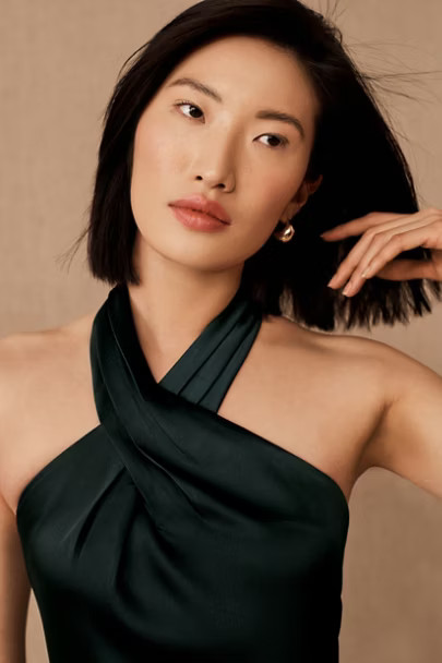 Ruby Satin Charmeuse Dress | BHLDN