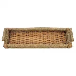 24" Rattan Tabletop Tray by Ashland® | Michaels Stores