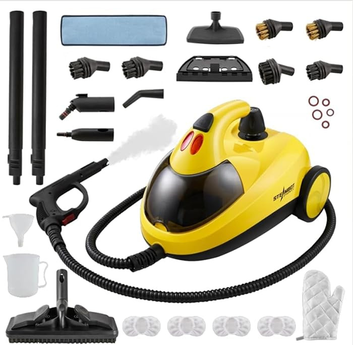 Steam Cleaner with 28-in-1 powerful, deep cleaning for home, floor, car, tiles, grout, oven,grove... | Amazon (US)