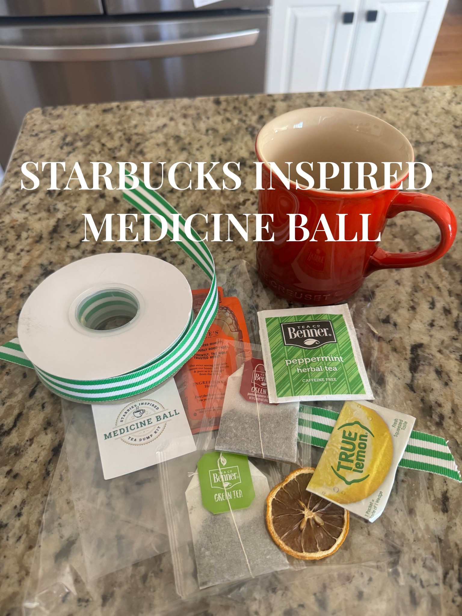 All the items you need to make your own Starbucks inspired medicine ball gifts for the holidays and Christmas 

#LTKGiftGuide #LTKHome #LTKHoliday