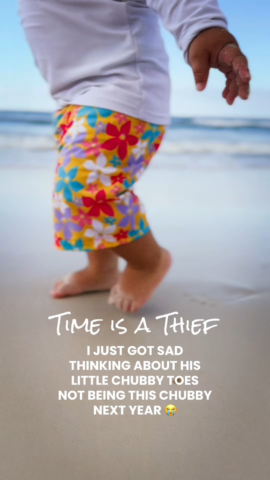 It’s always so sad to stop and think about your baby growing up 😭 they’re only little once. I’m so happy I get to remember these little toes in the sand 🤍

#LTKKids #LTKBump #LTKFamily