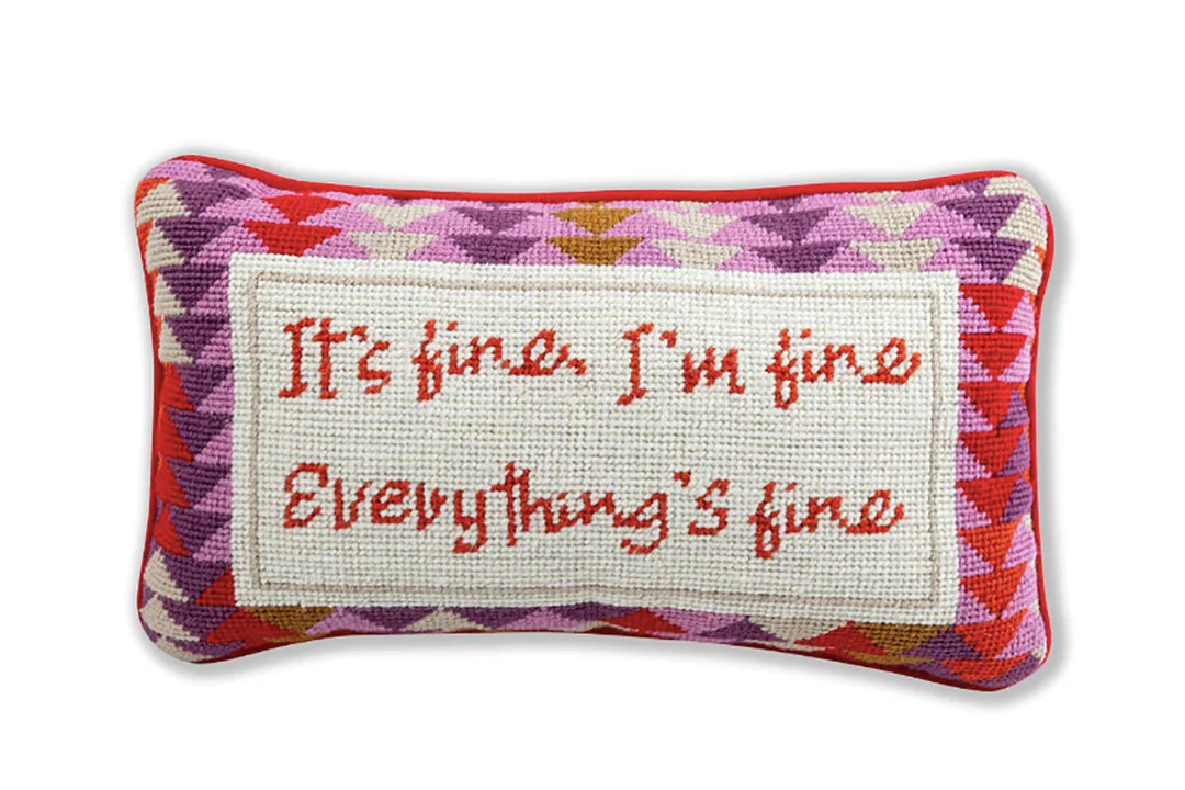 Needlepoint Pillow | Lucy's Market