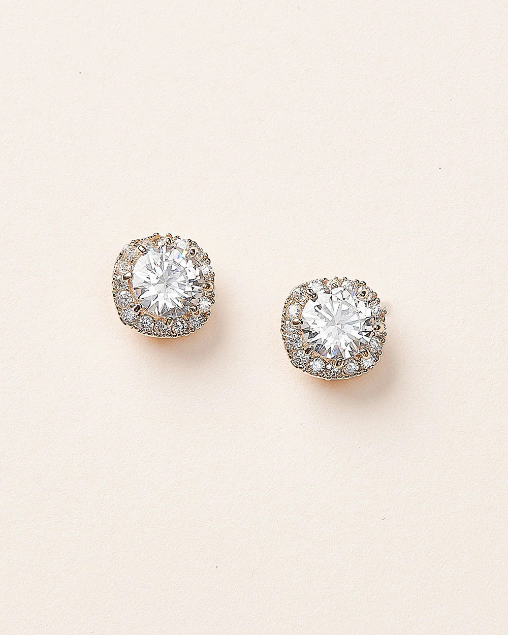 Isla Halo CZ Studs | Dareth Colburn