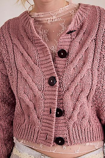 School Girl SoftSpun Cardi | Free People (Global - UK&FR Excluded)