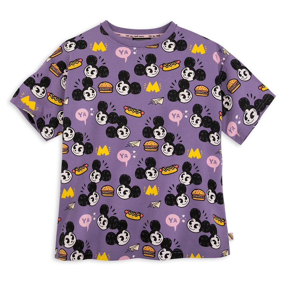 Mickey Mouse T-Shirt for Adults by Nanako Kanemitsu | Disney Store