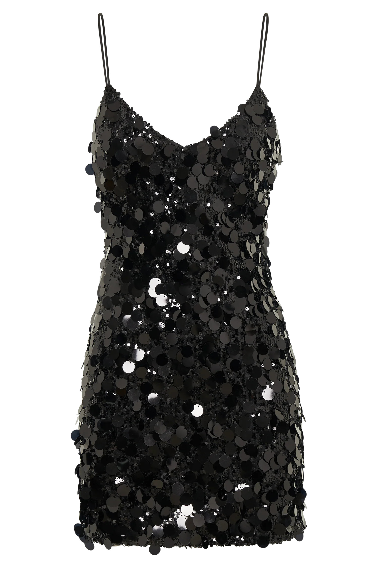 Romilly Sequin Mini Dress - Black | Meshki (APAC)