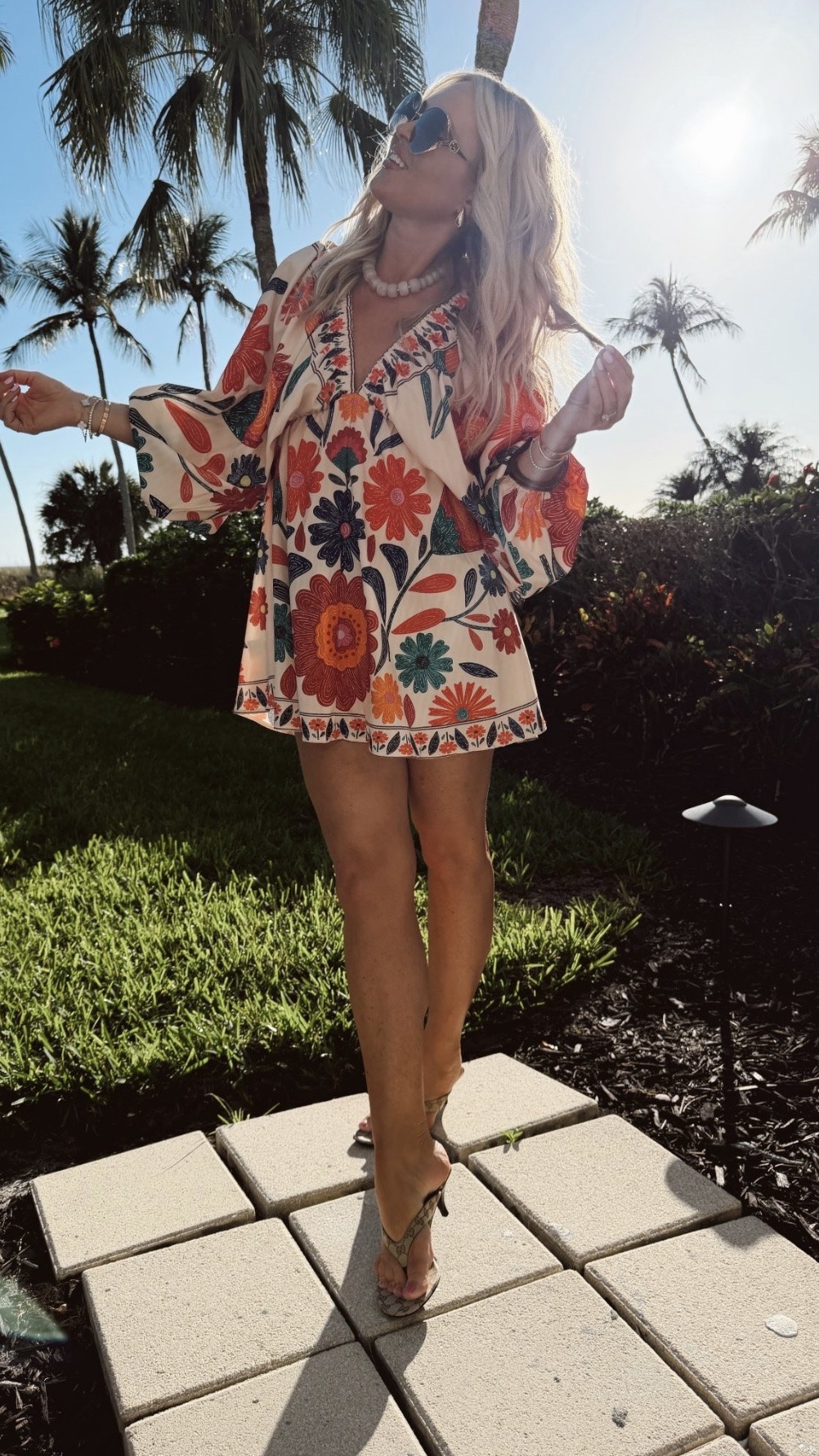I think we broke the internet with this dress! You’ll never guess where it’s from! I’m in small & ordered more prints immediately! Giving farm rio🧡☀️😍 

Dress. Farm rio. Look for less. Amazon. Summer dress.

#LTKSeasonal #LTKootd