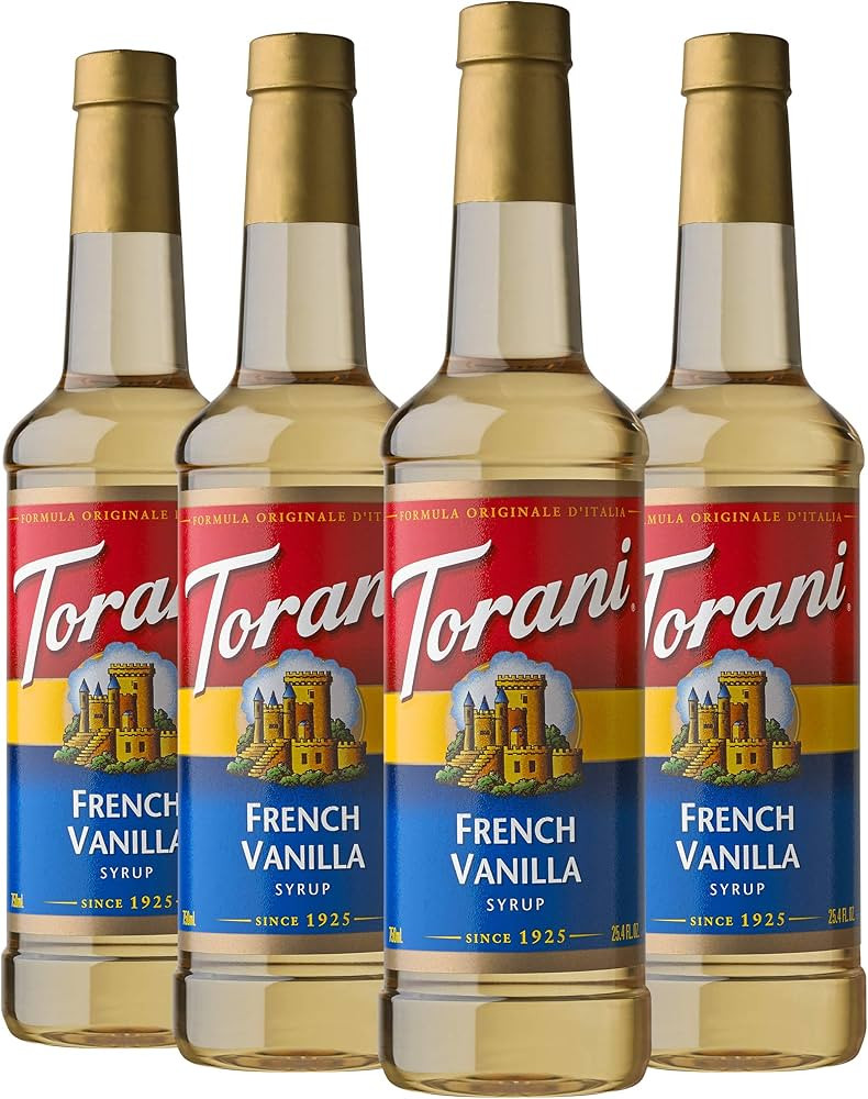 Torani Syrup, French Vanilla, 25.4 Ounces (Pack of 4) | Amazon (US)