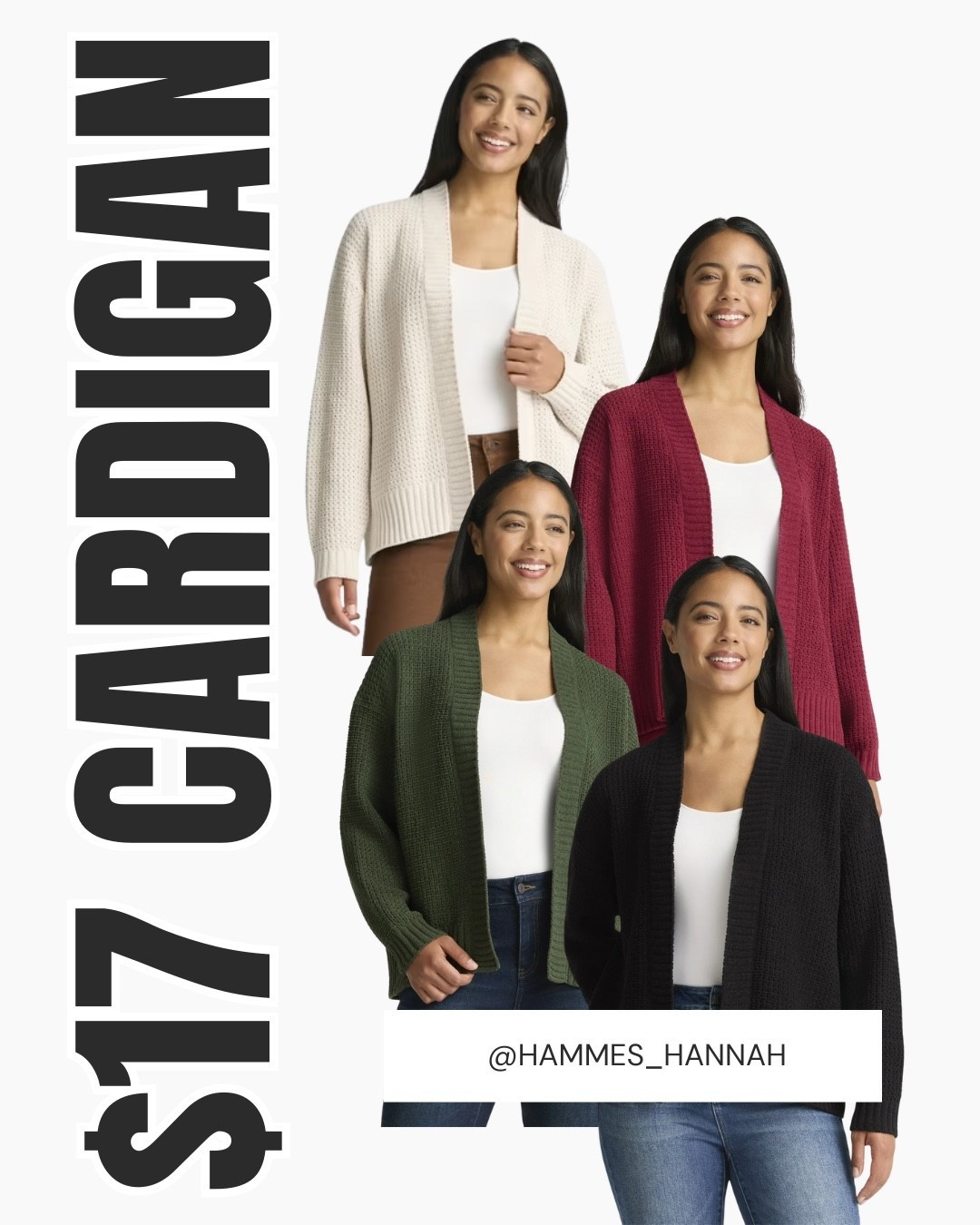 These $17 cardigans are the perfect layering piece you’ll wear on repeat this fall. 🍂 Cozy, versatile, and easy to style with jeans, leggings, or dresses—you’ll want one in every color.

Sizes and colors are going fast, so grab yours before they’re gone!

#LTKStyleTip #LTKSeasonal #LTKFindsUnder50