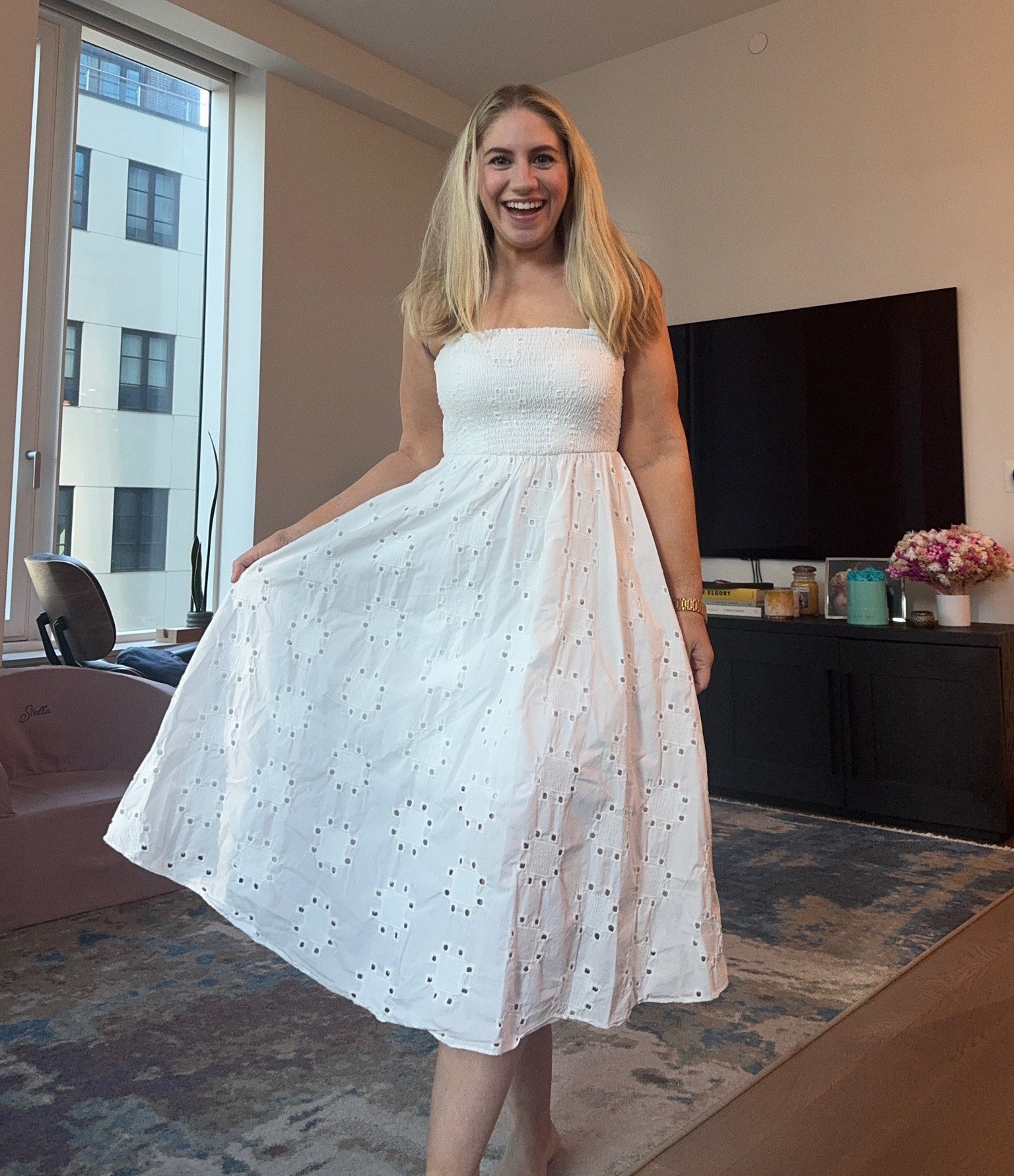 Who doesn’t love a white dress for summer? White eyelet dresses for summer parties, bridal showers, bachelorettes 

#LTKMidsize #LTKSeasonal #LTKFindsUnder100
