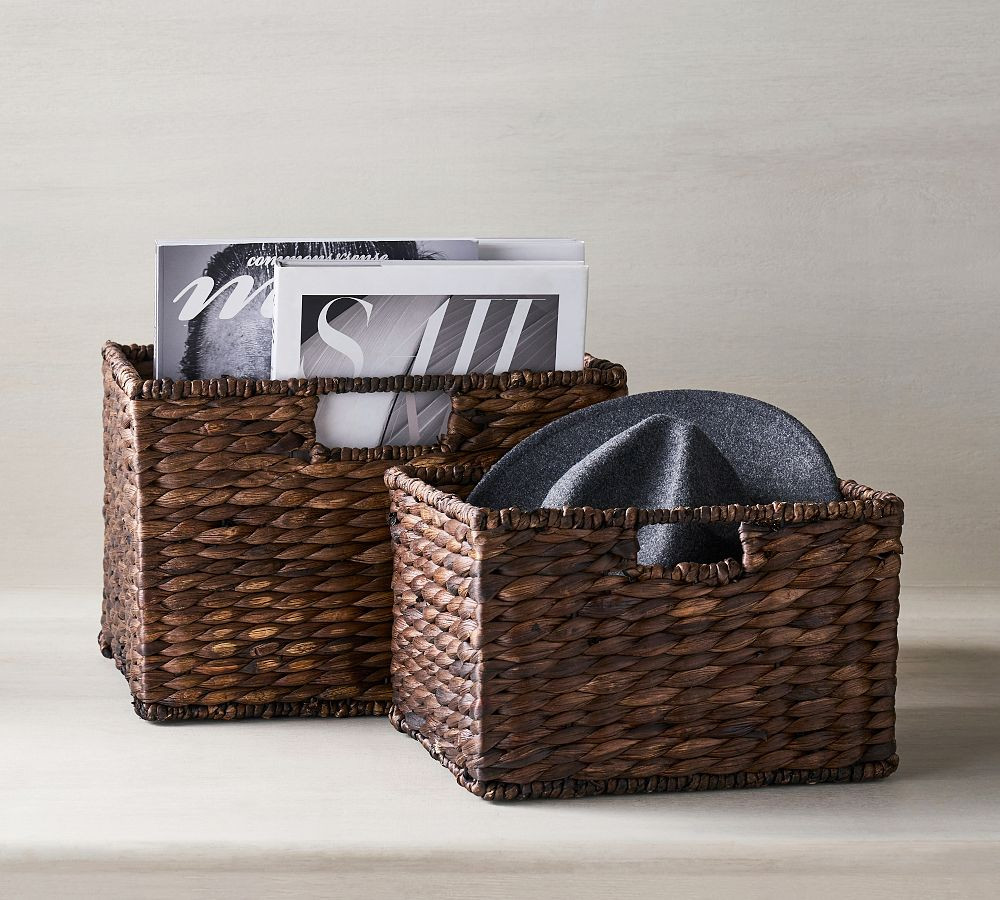 Raleigh Handwoven Seagrass Utility Baskets | Pottery Barn (US)