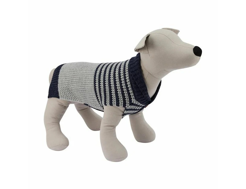 Pet Stripe Cardigan, XL - Anko - Blue | Catch.com.au