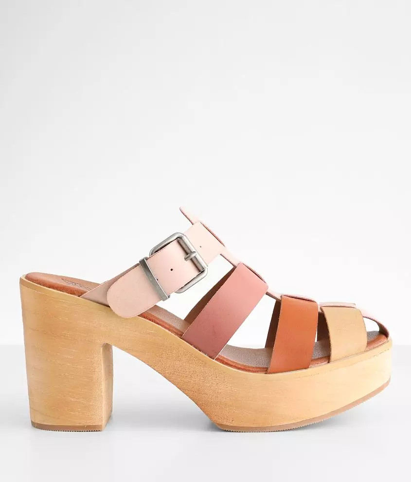 Presley Heeled Sandal | Buckle